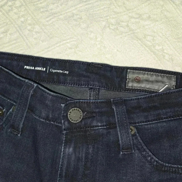 AG Contour 360° Prima Ankle Cigarette Leg Sz 24 NWT Dark Wash - Picture 6 of 7